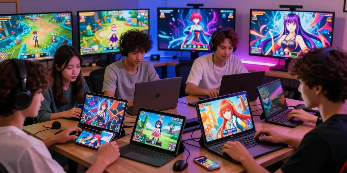 Explore exciting hentai games with diverse characters in a vibrant gaming environment.