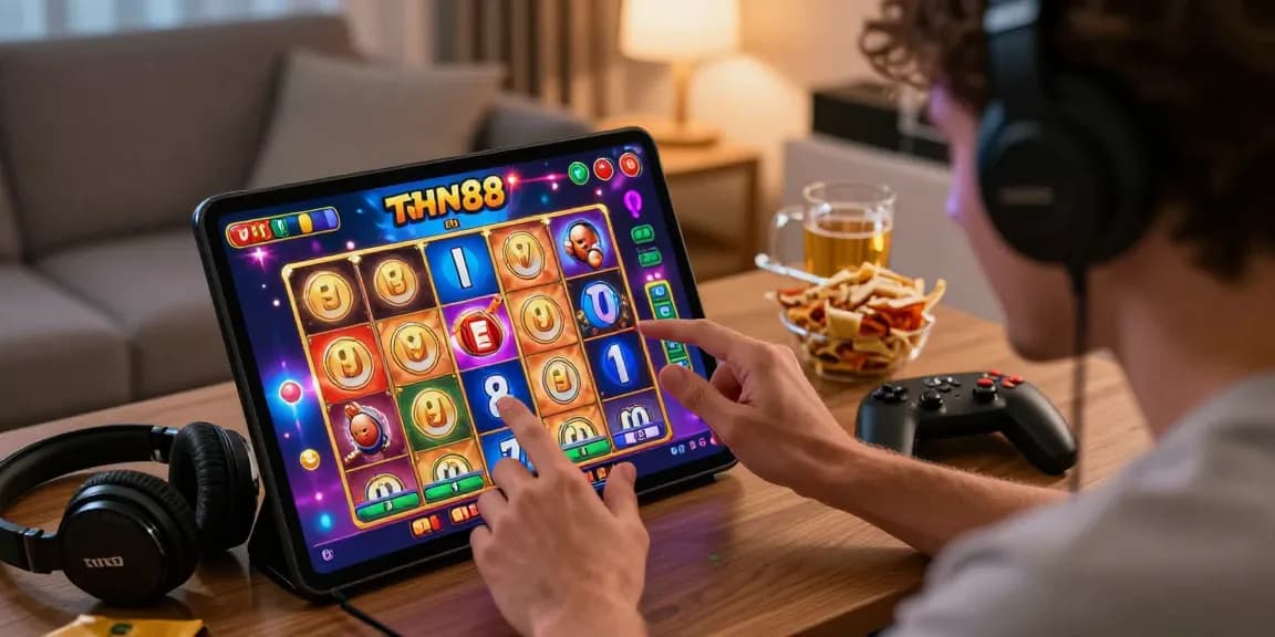 Pengguna aktif slot88 dalam suasana santai dengan aplikasi game slot di smartphone.