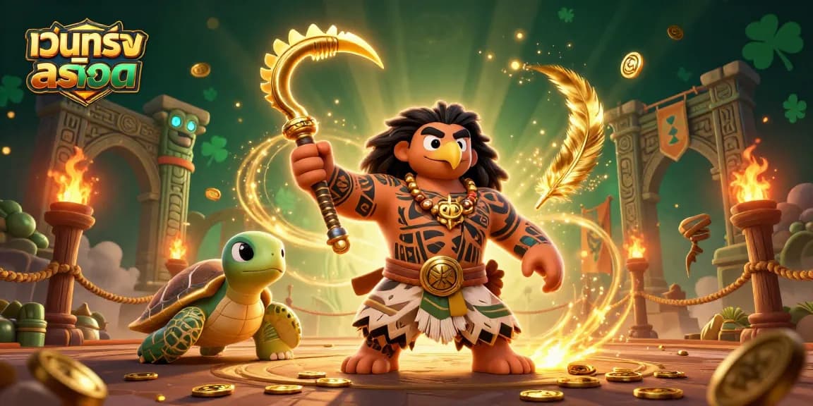 สัมผัสประสบการณ์ เว็บตรงสล็อต กับตัวละครที่ผจญภัยในภาพวาดคาสิโน 3D ที่มีสีสัน featuring เหรียญทองและองค์ประกอบที่มีชีวิตชีวา
