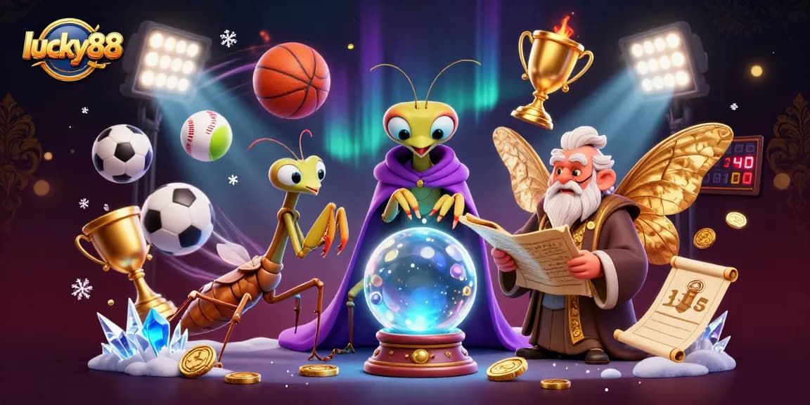 Experience thrilling moments at lucky88 with dynamic sports betting action and mystical characters.