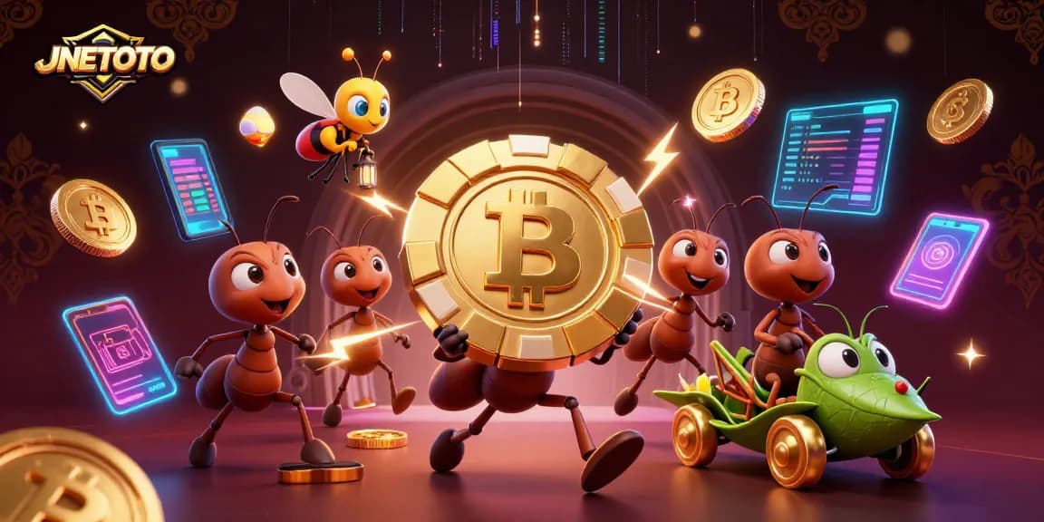 Menggunakan JNETOTO untuk menang dalam permainan kasino dengan chip poker dan uang crypto.