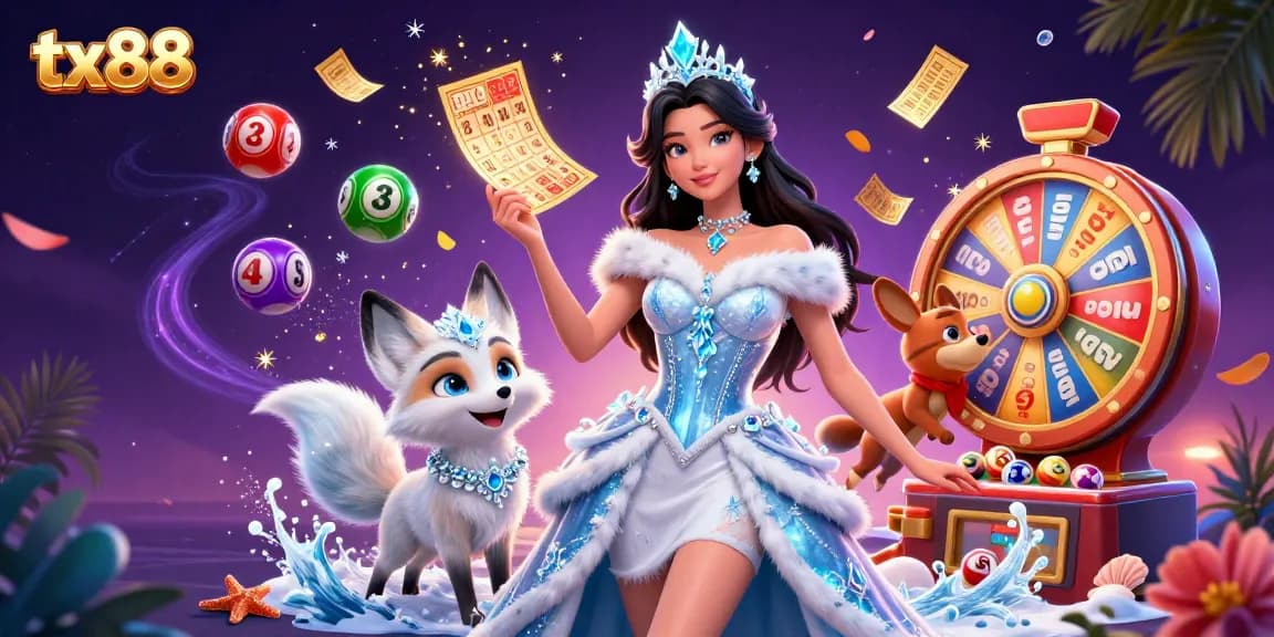 Engage in winning strategies at TX88 with vibrant casino gaming elements and stunning graphics.