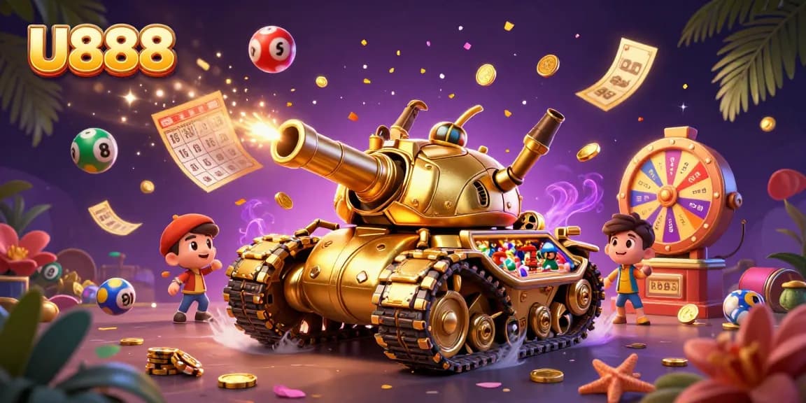 Join the excitement at U888 with a dazzling online casino experience featuring vibrant games and festive atmosphere.