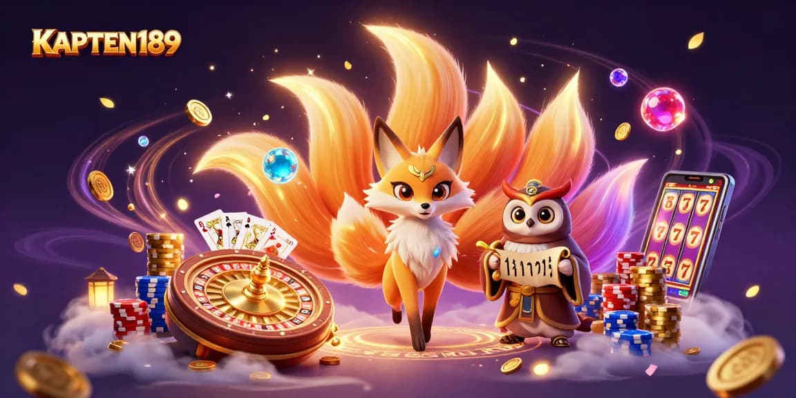KAPTEN189 menang dengan spin slot yang menggiurkan dan keceriaan karakter mistis di kasino virtual.