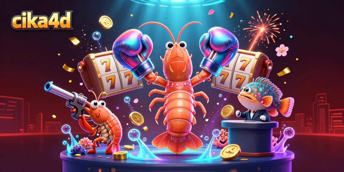 Cika4d showcases an exhilarating slot game scene with dynamic characters and vibrant casino elements.