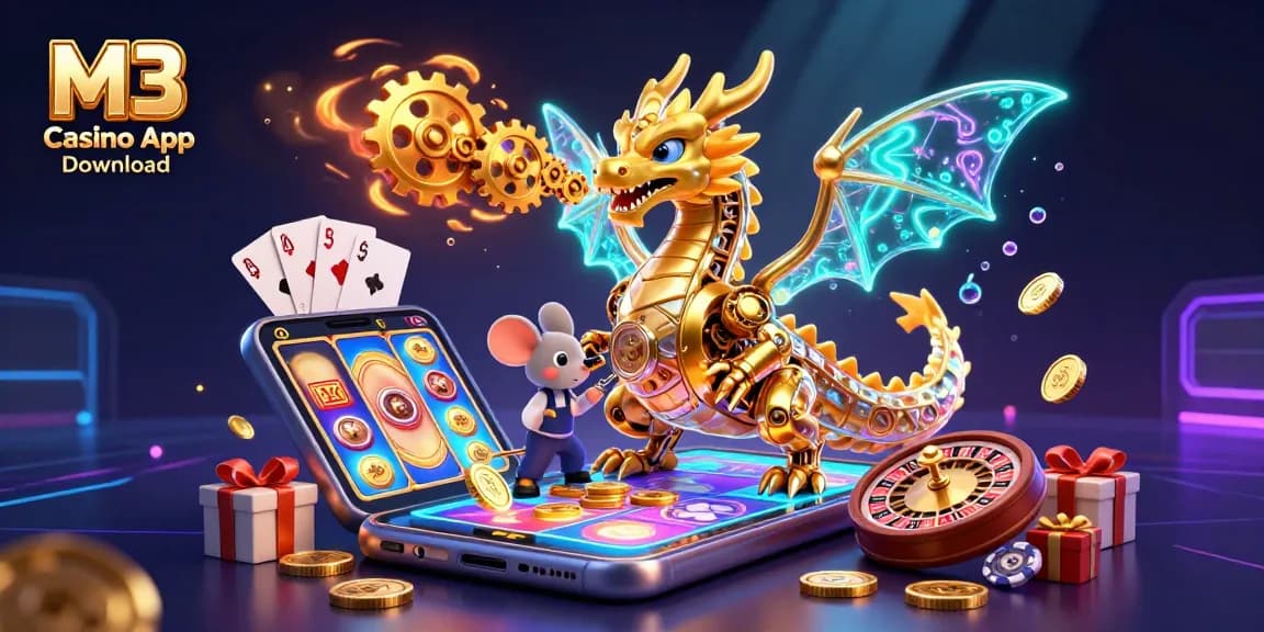 Enjoy the excitement of winning with M3 Casino App Download featuring vibrant slot games and dynamic 3D elements.