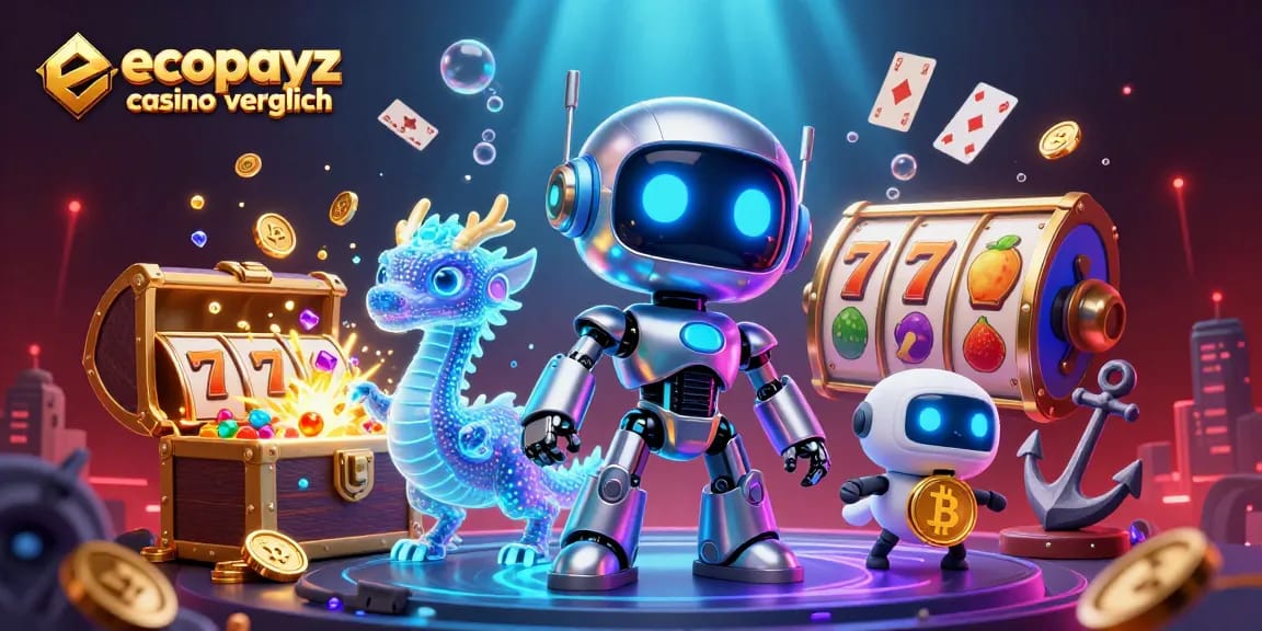 Experience the best ecoPayz casinos with exciting games and bonuses in this ecopayz casino vergleich illustration.