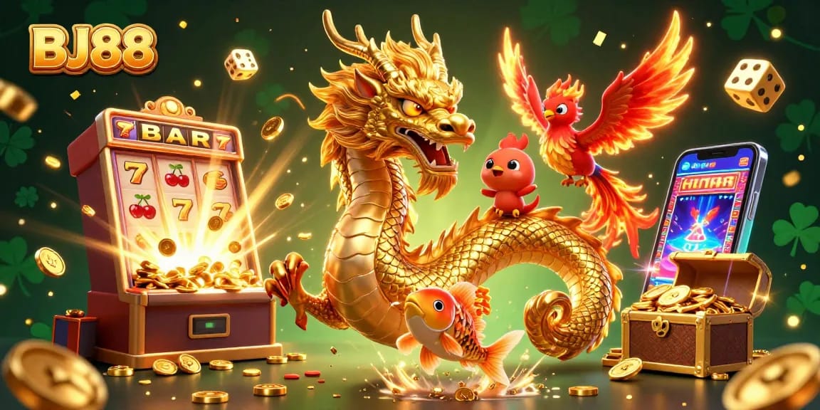 Experience thrilling moments at BJ88 with vibrant casino games and dynamic elements.