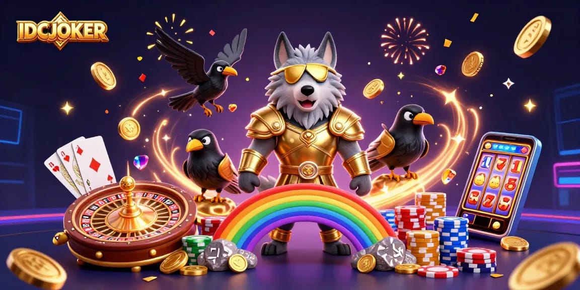 Experience thrilling gaming with IDCJOKER, where the Odin Wolf and ravens embrace the ultimate slot adventure.