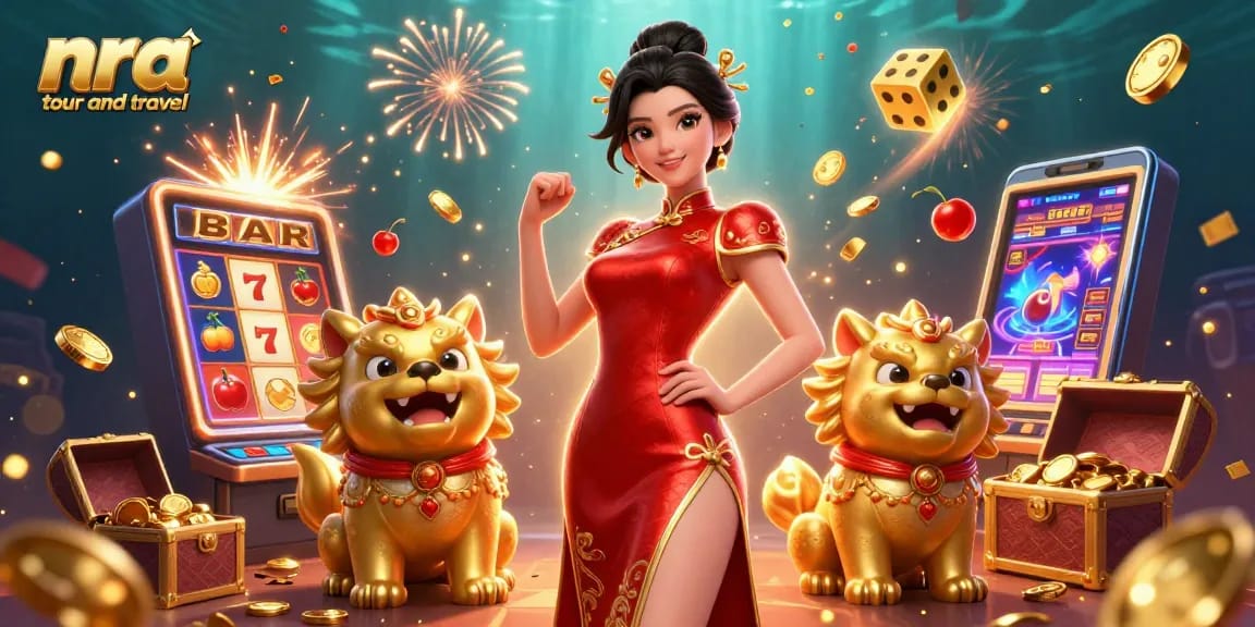Experience the excitement with nra tour and travel, a vibrant 3D slot machine and stunning characters in action.