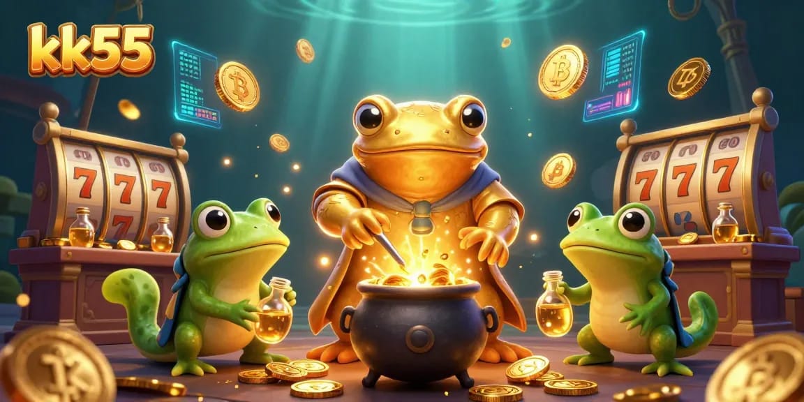 Experience thrilling gameplay with kk55's vibrant slots and digital treasures.