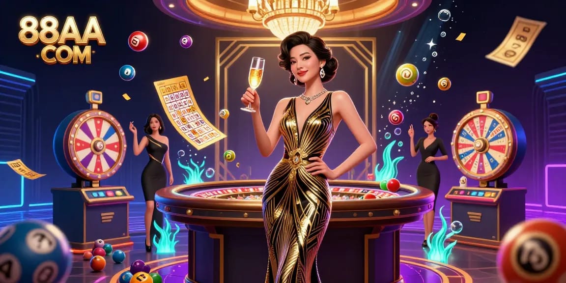 Join the excitement of gaming at 88AA COM with vibrant slots and engaging casino elements.