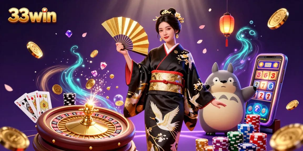 Experience winning thrills at 33win with vibrant casino elements and dynamic action.