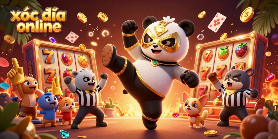 Experience thrilling xóc đĩa online action with vibrant characters and exciting game elements.