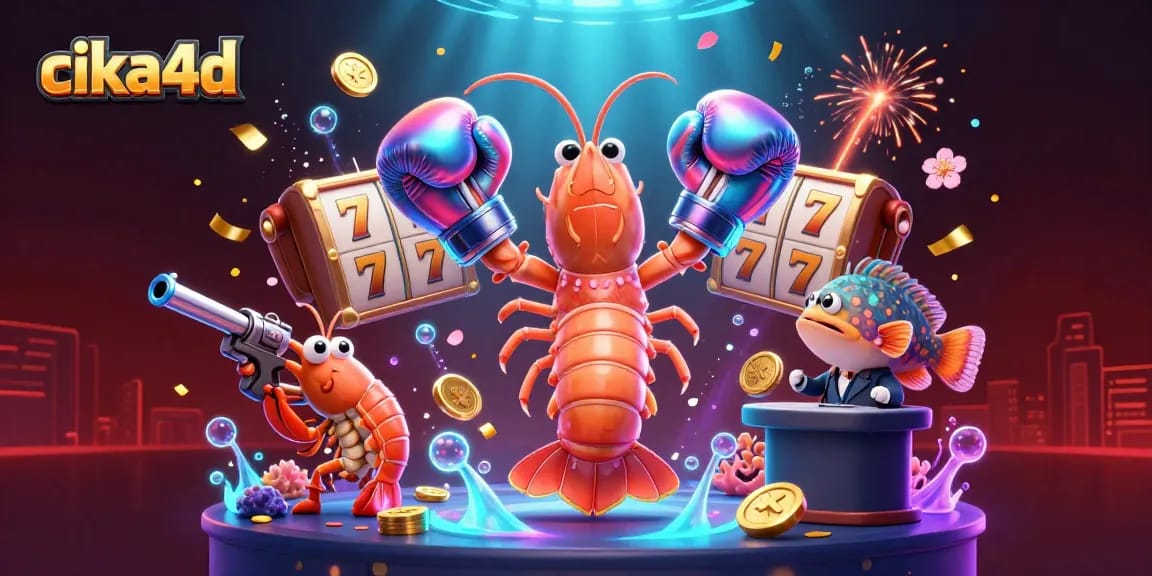 Cika4d showcases an exhilarating slot game scene with dynamic characters and vibrant casino elements.