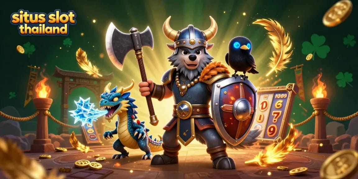 Experience thrilling wins at situs slot thailand with dynamic slot reels and enchanting characters.