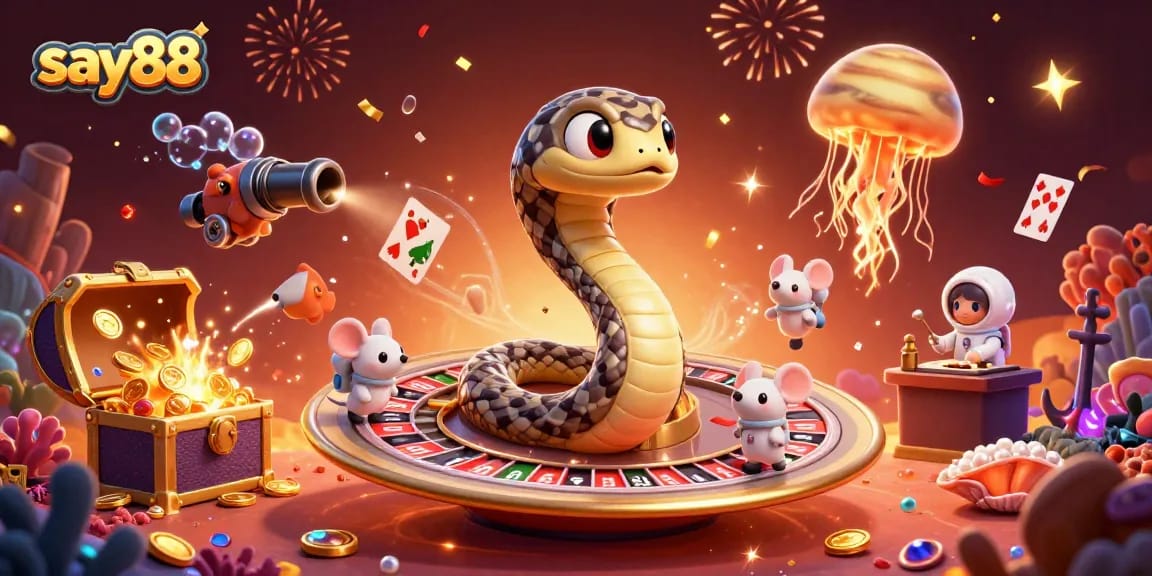 Place bets on the innovative say88 roulette wheel with exciting cosmic elements for a thrilling casino experience.