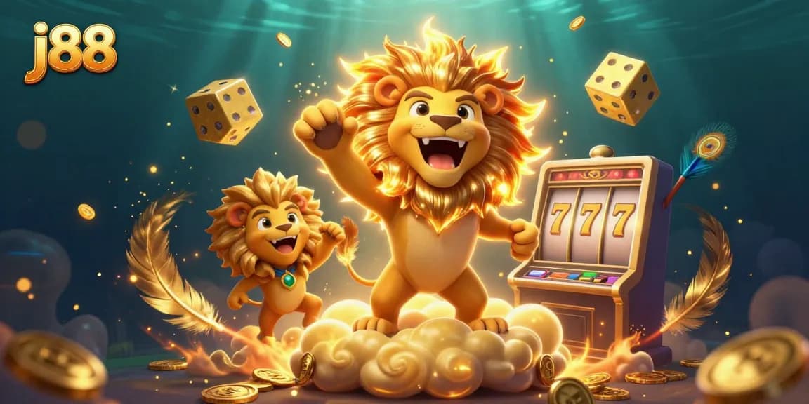 Engage in thrilling j88 slot adventures with vibrant 3D illustrations full of energy and fun!