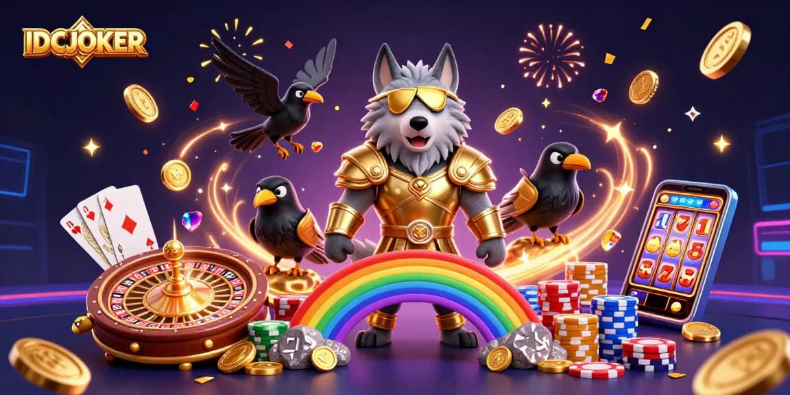 Experience thrilling gaming with IDCJOKER, where the Odin Wolf and ravens embrace the ultimate slot adventure.