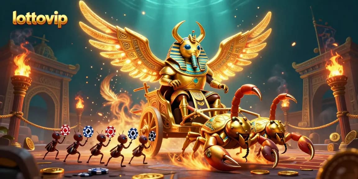 Menangkan pulsa di lottovip dengan karakter kolosal menarik dalam permainan togel.