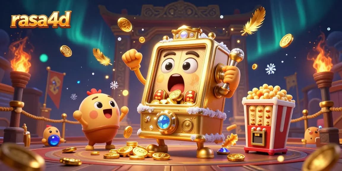 Rasa4d memberi kemenangan besar dengan slot mesin emas dan koin bersinar, menggairahkan pemain!