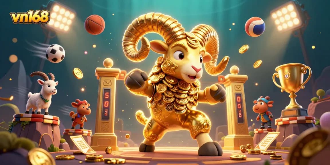 Experience thrilling gameplay at vn168 with animated sports betting excitement in a vibrant casino environment.