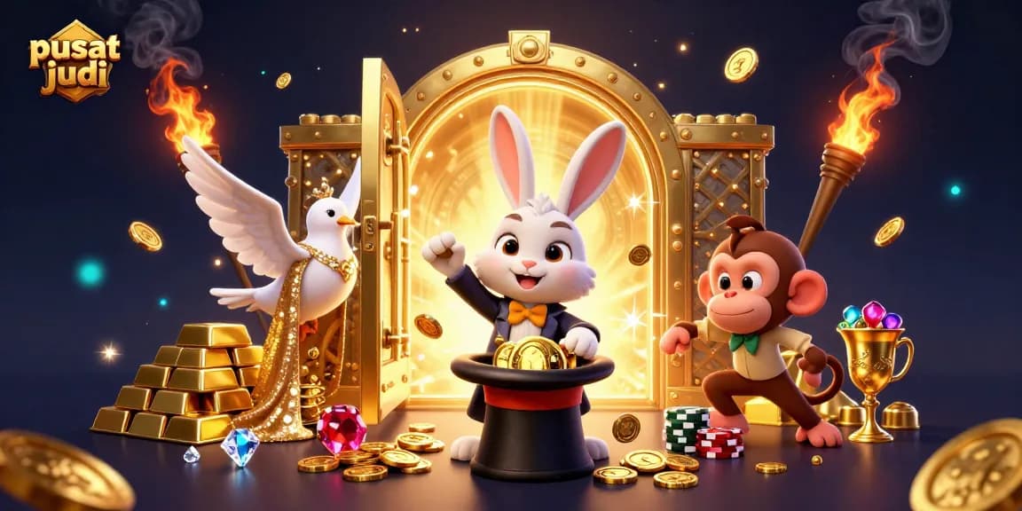 Menangkan jackpot dengan pusat judi yang menyenangkan dan elemen permainan yang menarik.