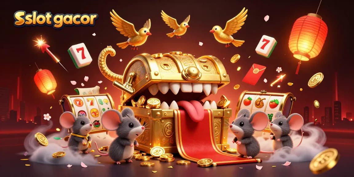 Experience the thrill of slot gacor gaming with vibrant treasures and characters inviting lucky wins.
