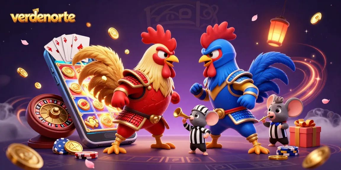 Experience the excitement of gambling with verdenorte's colorful slot games and competitive standoffs.