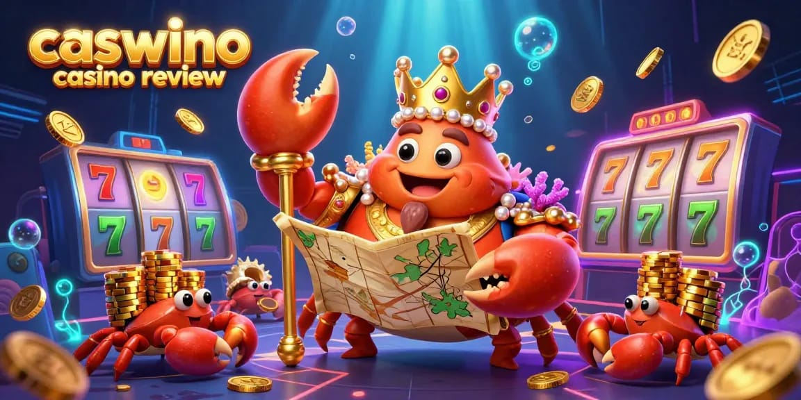 Experience the excitement at Caswino Casino with vibrant slots and golden rewards raining down.
