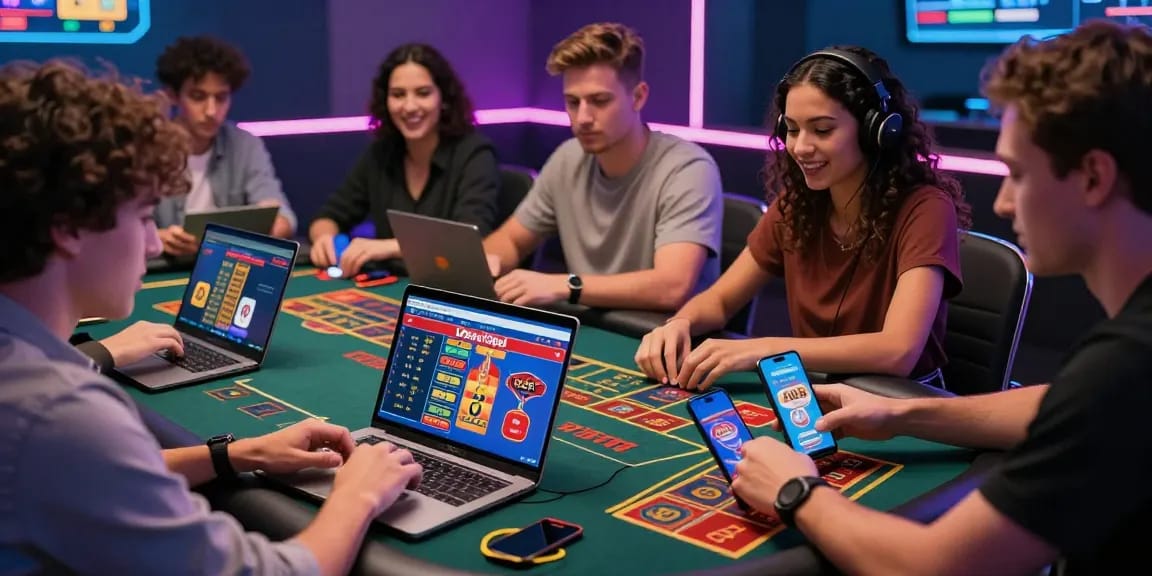 Pengalaman bermain dewatogel di meja taruhan digital dengan pemain beragam.
