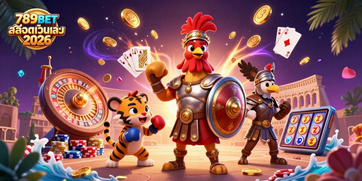 หมุนเกมสล็อตกับ 789BET สล็อตเว็บตรง 2026 พร้อมกลุ่มนักสู้ในคาสิโนที่ตื่นเต้นใจ