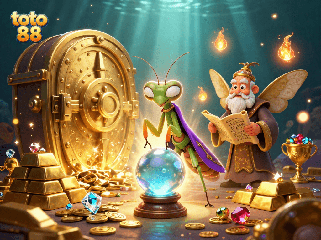 Engage with the magical toto 88 world as fortune tellers reveal jackpots among sparkling treasures.
