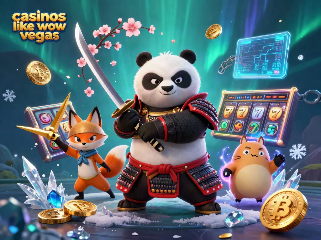 Engage with casinos like wow vegas featuring vibrant samurai panda and mystical fox in action.