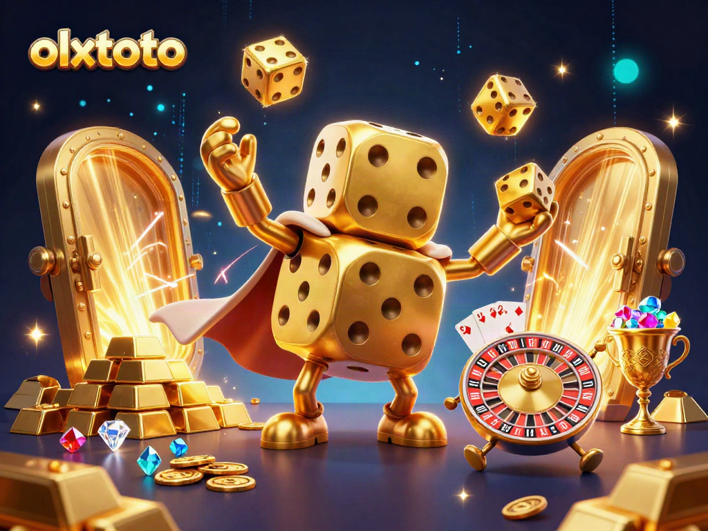 Bermain di olxtoto dengan keajaiban dadu emas raksasa dan harta karun yang mempesona