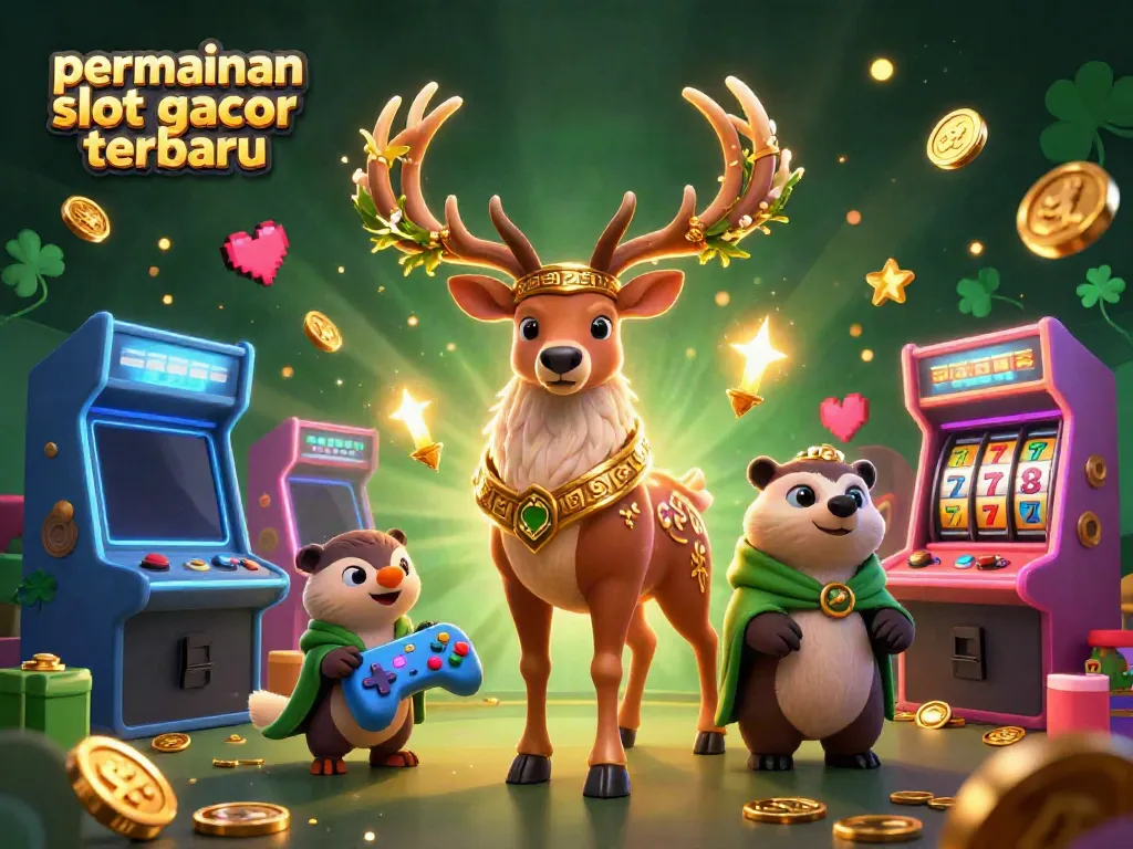 Permainan slot gacor terbaru dengan simbol reel dan keberuntungan menggoda tampak menarik