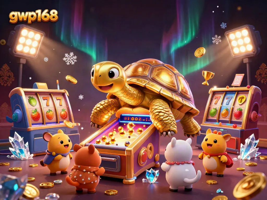 Gwp168 menyediakan pengalaman bermain slot dengan karakter gajah dan elemen kasino yang menarik.