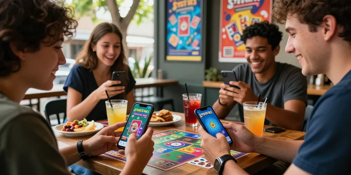 The excitement of playing 3 Patti No1 at a café with friends, showcasing real-time multiplayer action.