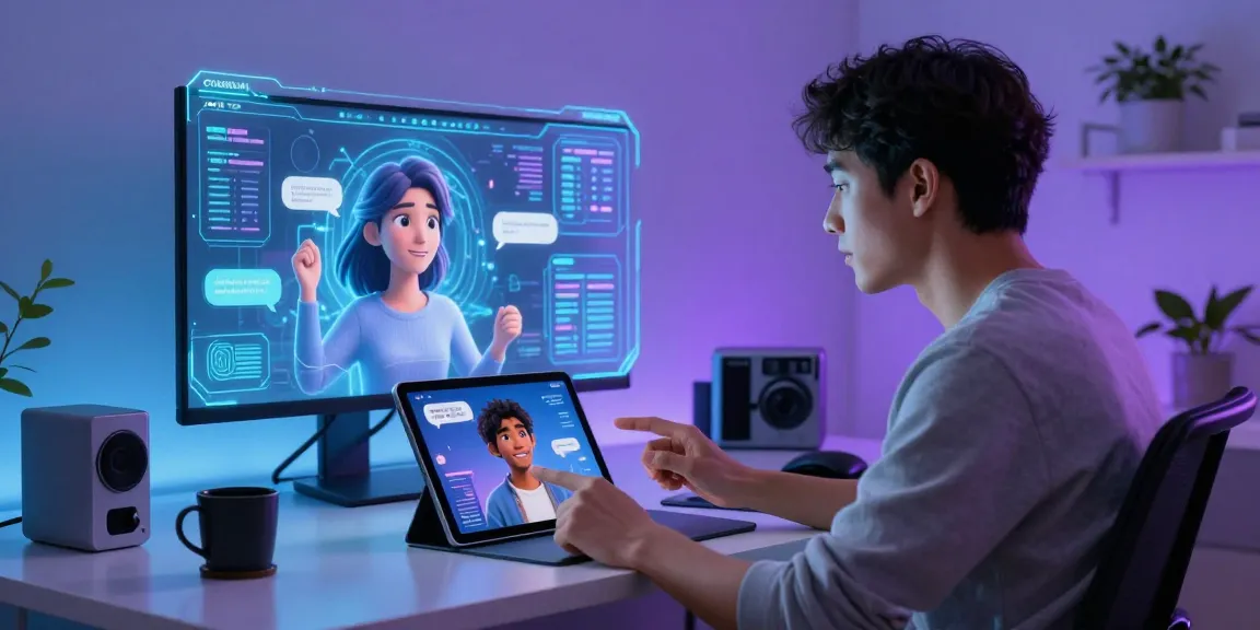 Experience interactive AI conversations with crushon ai, featuring engaging character animations and futuristic technology.