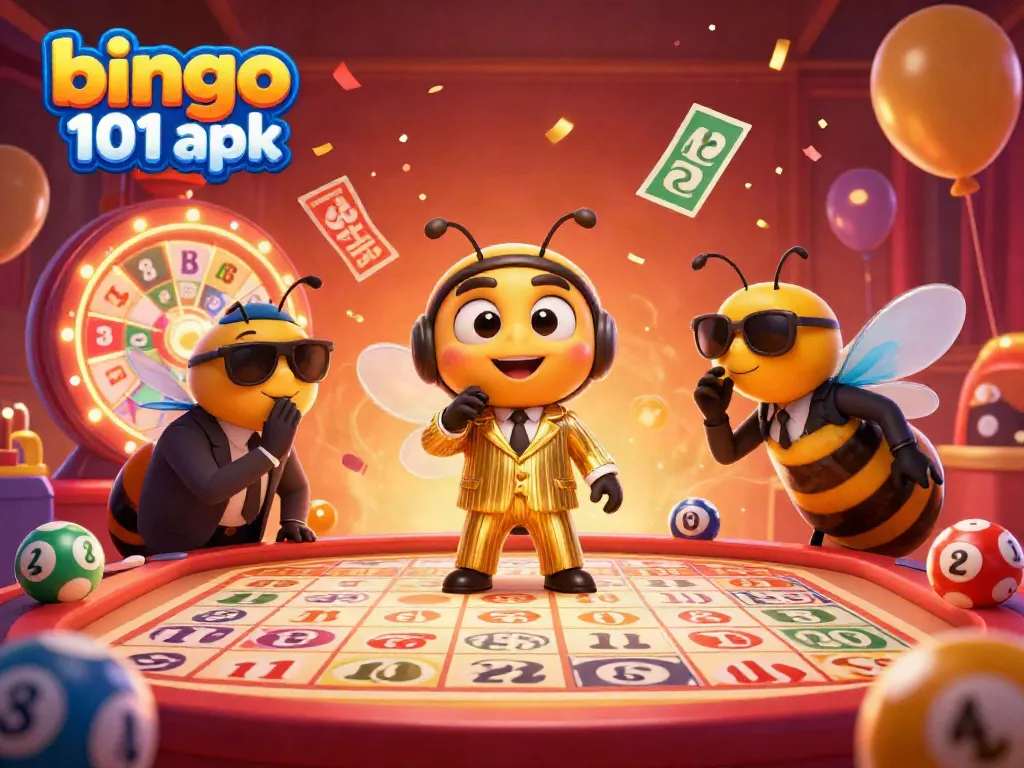 Engage in thrilling gameplay with bingo 101 apk amidst colorful bingo games and exciting rewards.