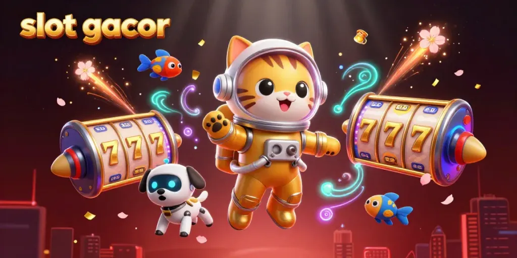 Slot gacor menjadi pengalaman bermain yang seru dengan simbol keberuntungan dan jackpot yang bersinar.