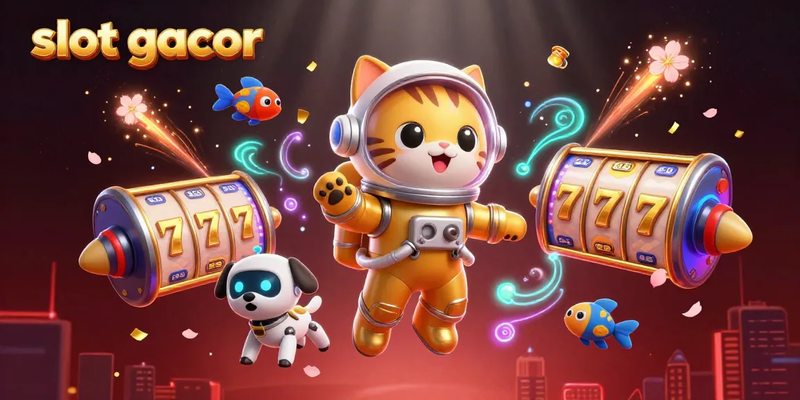 Slot gacor menjadi pengalaman bermain yang seru dengan simbol keberuntungan dan jackpot yang bersinar.