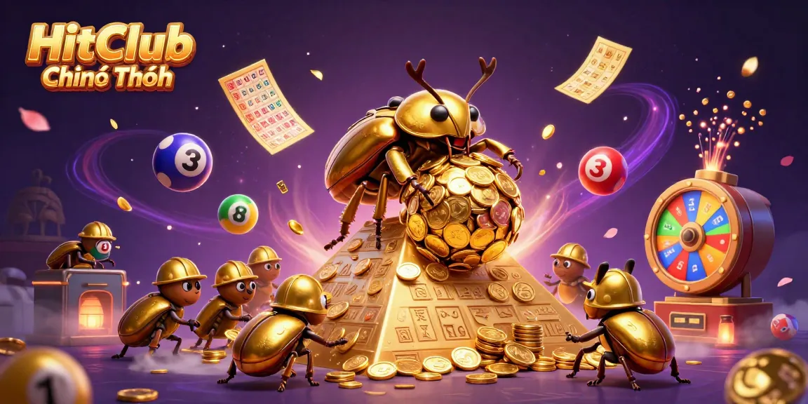 Experience thrilling gambling dynamics at HitClub Chính Thức with vibrant 3D gaming elements.
