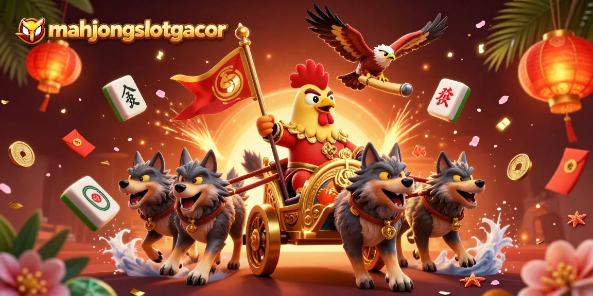 Experience the excitement of mahjongslotgacor with dynamic 3D characters and symbols of fortune.