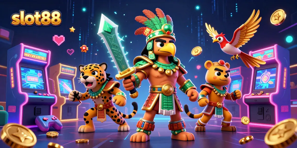Menang besar di slot88 dengan gulungan slot menggiurkan dan simbol keberuntungan.