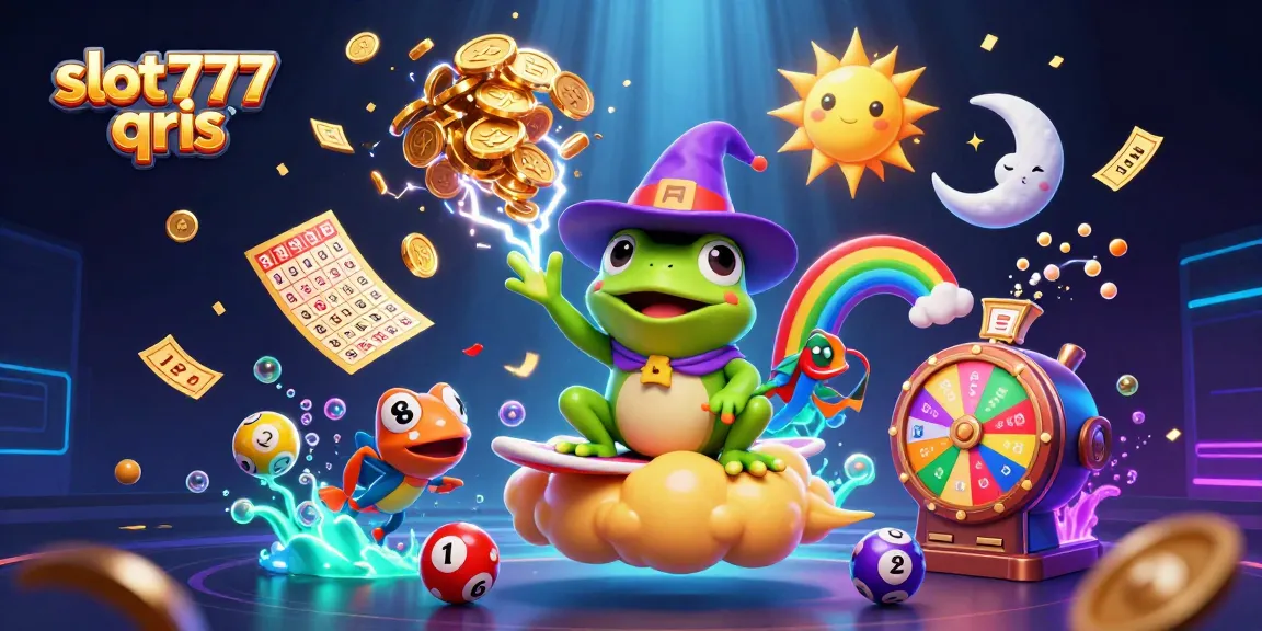 Engage with slot777qris for dynamic gameplay featuring golden coins, chameleons, and jackpot excitement.