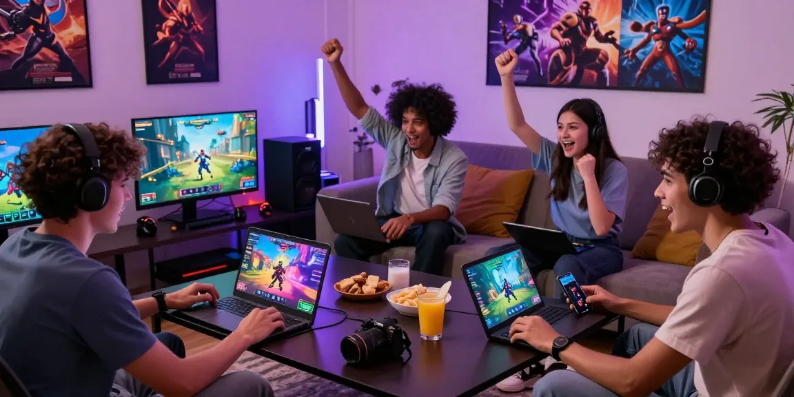 91dewa situs hiburan digital yang penuh semangat, dengan orang-orang bermain game dan bersenang-senang.