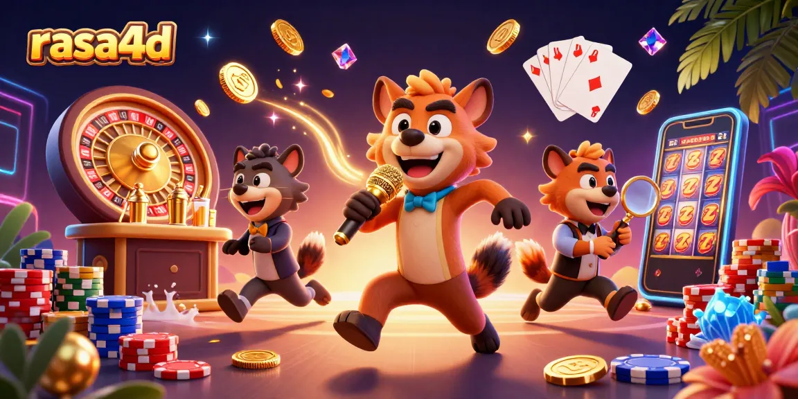 rasa4d menawarkan pengalaman kasino dengan hewan lucu dan kemewahan permainan kasino