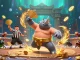Mainkan dewa slot dengan karakter menarik dalam ilustrasi 3D ini, menampilkan aksi dan simbol permainan yang menawan.