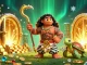 Experience the excitement of nhà cái f168 with vibrant casino-inspired characters and treasure elements.